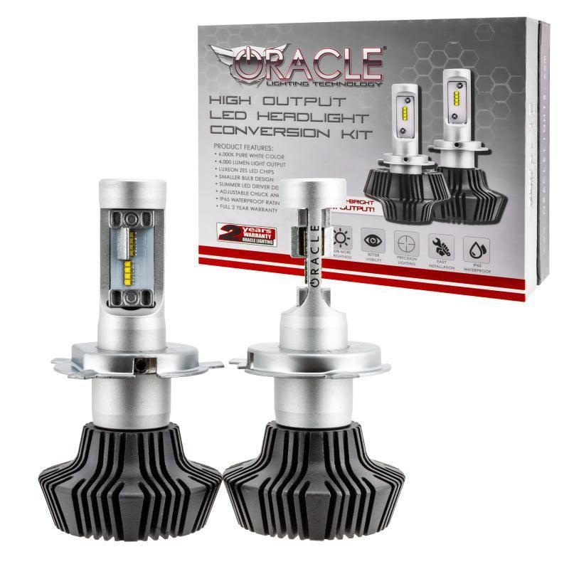 Oracle H4 4000 Lumen LED Headlight Bulbs (Pair) - 6000K - SMINKpower Performance Parts ORL5231-001 ORACLE Lighting