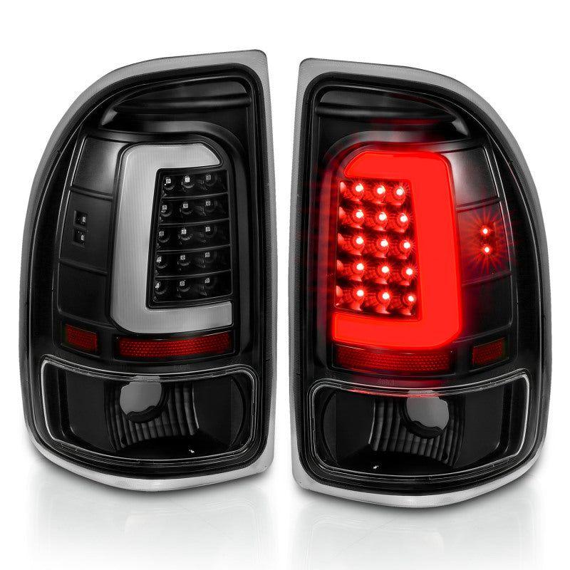 ANZO 1997-2004 Dodge Dakota LED Taillights Black Housing Clear Lens Pair-Tail Lights-ANZO-ANZ311347-SMINKpower Performance Parts