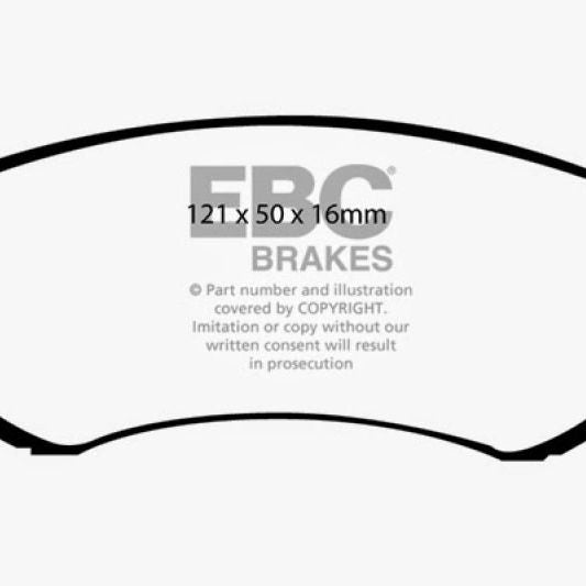 EBC 89-94 Nissan Skyline (R32) 1.8 Greenstuff Front Brake Pads-Brake Pads - Performance-EBC-EBCDP21279-SMINKpower Performance Parts