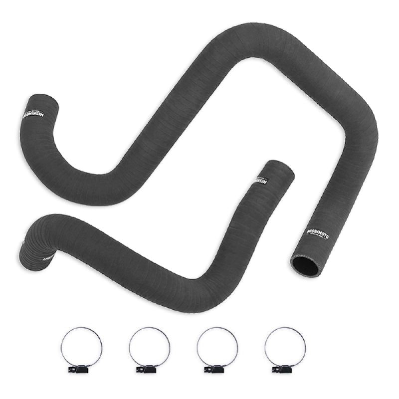 Mishimoto 2012+ Jeep Wrangler 6cyl Matte Black Silicone Hose Kit-Hoses-Mishimoto-MISMMHOSE-WR6-12MBK-SMINKpower Performance Parts