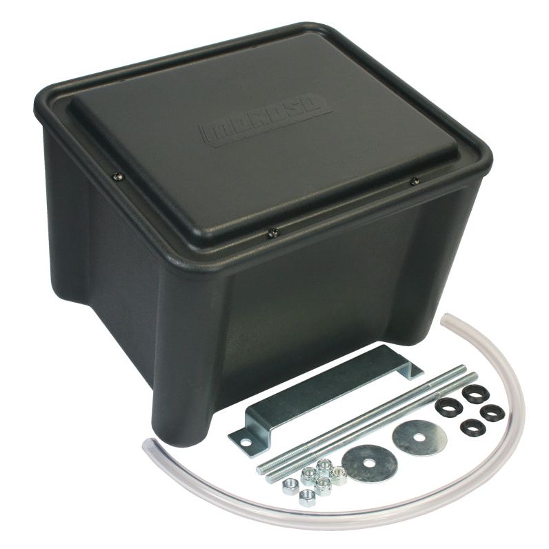 Moroso Sealed Battery Box Black w/Mounting Hardware - Black-Battery Accessories-Moroso-MOR74051-SMINKpower Performance Parts