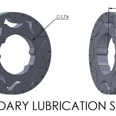 Boundary 05-14 Ford Modular Motor/Shelby GT500 3V 4.6L/5.4L V8 Billet Oil Pump Gear-Oil Pumps-Boundary-BOUMM-OPG-3V-SMINKpower Performance Parts