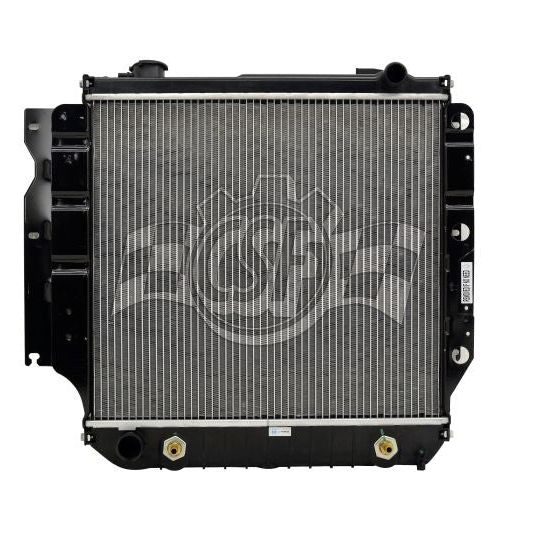 CSF 03-06 Jeep Wrangler 2.4L OEM Plastic Radiator-Radiators-CSF-CSF3244-SMINKpower Performance Parts