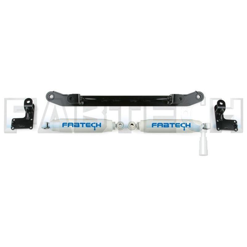 Fabtech 99-03 Ford F250/350/Excursion 2WD Dual Performance Steering Stabilizer Kit - SMINKpower Performance Parts FABFTS8001 Fabtech
