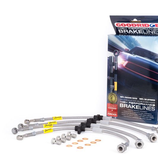 Goodridge 97-01 Honda Prelude Base Model Brake Lines-Brake Line Kits-Goodridge-GRI20037-SMINKpower Performance Parts