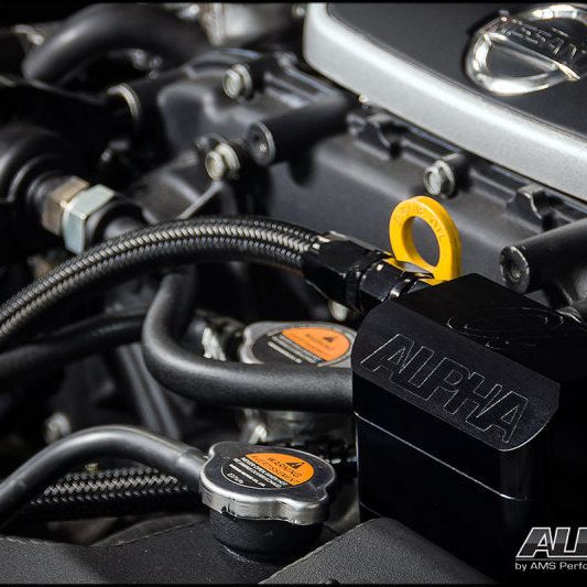 AMS Performance 2009+ Nissan GT-R R35 Alpha Air Oil Separator - SMINKpower Performance Parts AMSALP.07.04.0023-1 AMS