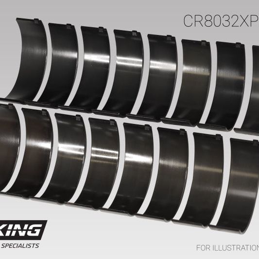King Chrysler 345/ 370 16V Connecting Rod Bearing Set - SMINKpower Performance Parts KINGCR8032XPNC King Engine Bearings