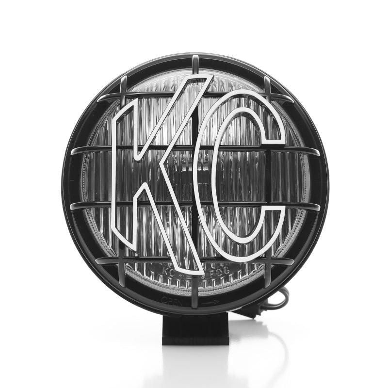 KC HiLiTES Apollo Pro 6in. Halogen Light 100w Fog Beam (Single) - Black - SMINKpower Performance Parts KCL1152 KC HiLiTES