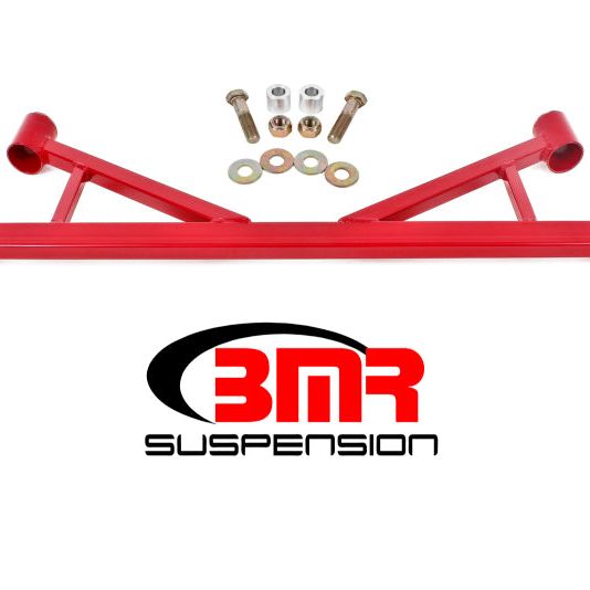 BMR 15-17 S550 Mustang Front 4-Point Subframe Chassis Brace - Red-Chassis Bracing-BMR Suspension-BMRCB006R-SMINKpower Performance Parts