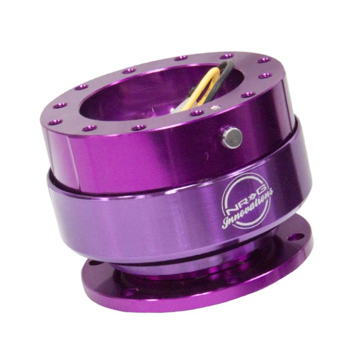 NRG Quick Release Gen 2.0 - Purple Body / Purple Ring-Quick Release Adapters-NRG-NRGSRK-200PP-SMINKpower Performance Parts