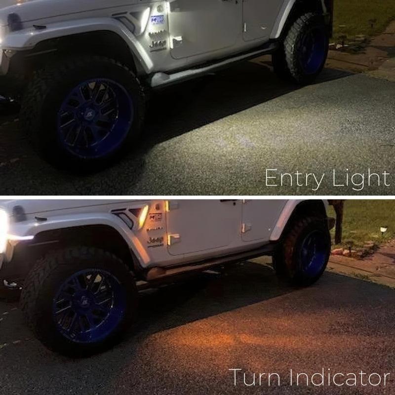 Oracle Sidetrack LED System For Jeep Wrangler JL/ Gladiator JT - SMINKpower Performance Parts ORL5861-504 ORACLE Lighting