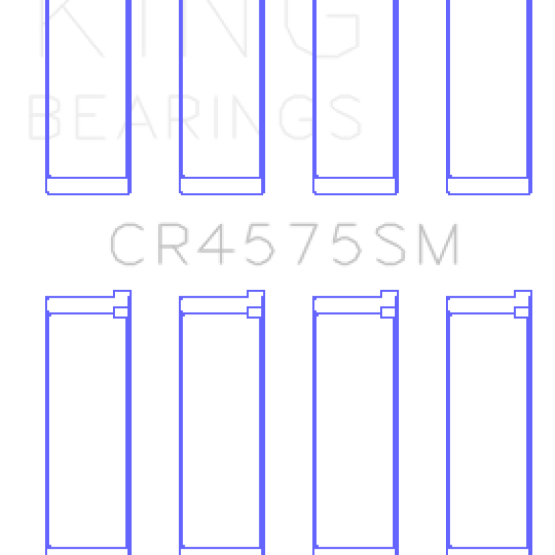 King Hyundai i30 G4FC Connecting Rod Bearing Set - SMINKpower Performance Parts KINGCR4575SM King Engine Bearings