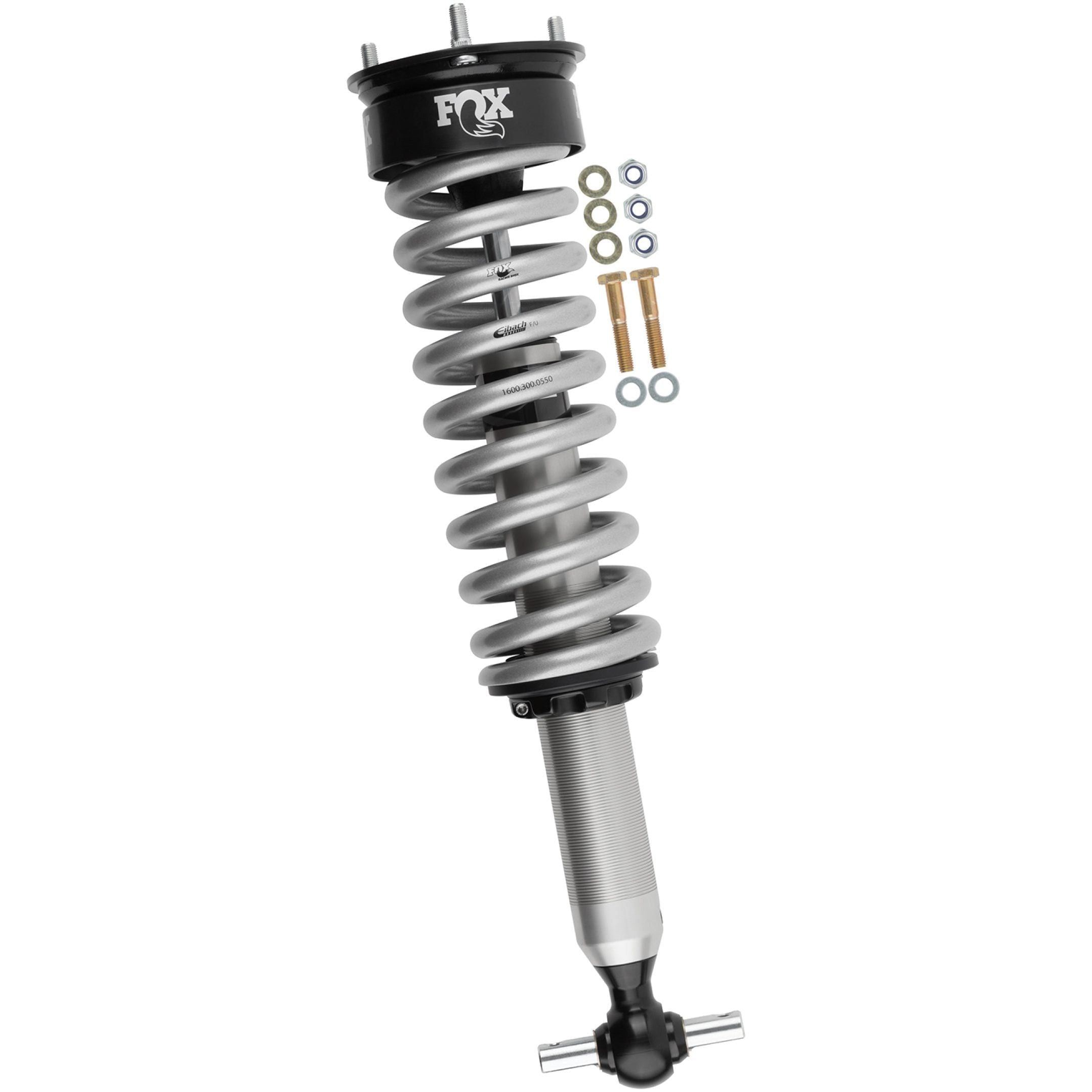 Fox 19+ GM 1500 2.0 Performance Series 4.9in. IFP Coilover Shock / 0-2in Lift - SMINKpower Performance Parts FOX985-02-134 FOX