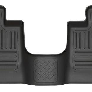 Husky Liners 11-12 Jeep Wrangler Unlimited (4 Door) WeatherBeater 2nd Row Black Floor Liners-Floor Mats - Rubber-Husky Liners-HSL19021-SMINKpower Performance Parts