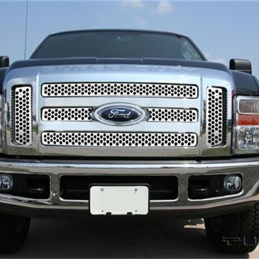 Putco 08-10 Ford SuperDuty (Will not Fit XL/FX4) Punch Stainless Steel Grilles - SMINKpower Performance Parts PUT84197 Putco