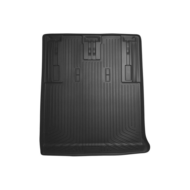 Husky Liners 07-13 GM Escalade/Suburban/Yukon WeatherBeater Black Rear Cargo Liners (5 Ft.)-Floor Mats - Rubber-Husky Liners-HSL28271-SMINKpower Performance Parts