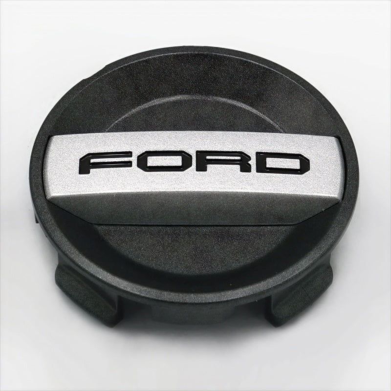 Ford Racing Ford Truck/SUV Black And Chrome Wheel Center Cap Kit - SMINKpower Performance Parts FRPM-1096K-BCT Ford Racing