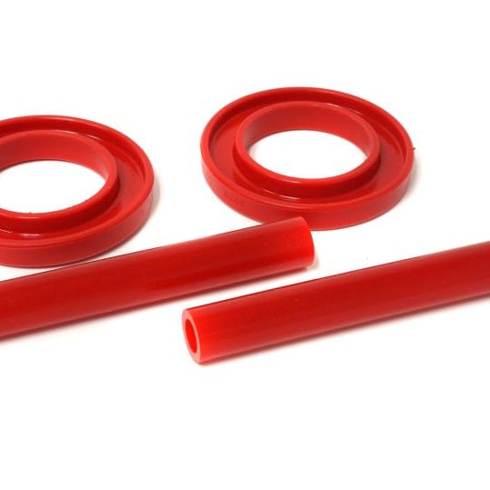 Energy Suspension 83-04 Ford Mustang SVO Red Front Spring Upper & Lower Isolator Set-Bushing Kits-Energy Suspension-ENG4.6102R-SMINKpower Performance Parts