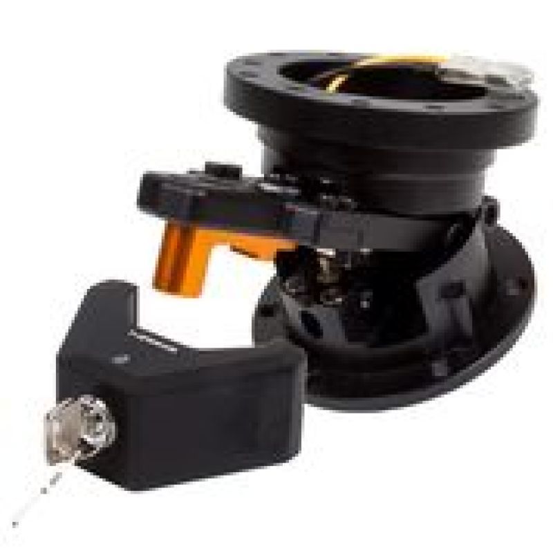NRG Steering Wheel Quick Tilt System w/Lock - Black-Quick Release Adapters-NRG-NRGSRT-100BK-SMINKpower Performance Parts