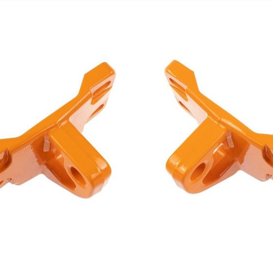Ford Racing 2021+ Bronco Front Bumper Tow Hooks - Orange (Pair) - SMINKpower Performance Parts FRPM-18954-BO Ford Racing