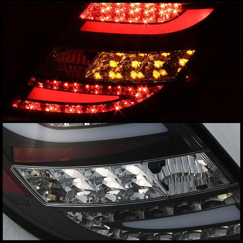 Spyder Mercedes Benz W204 C-Class 11-14 LED Tail Lights - Blk ALT-YD-MBZC11-LED-BK-Tail Lights-SPYDER-SPY5072733-SMINKpower Performance Parts