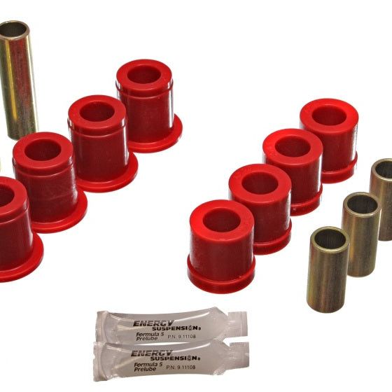 Energy Suspension 87-95 Nissan Pathfinder 2WD/4WD Red Front Control Arm Bushing Set - SMINKpower Performance Parts ENG7.3102R Energy Suspension