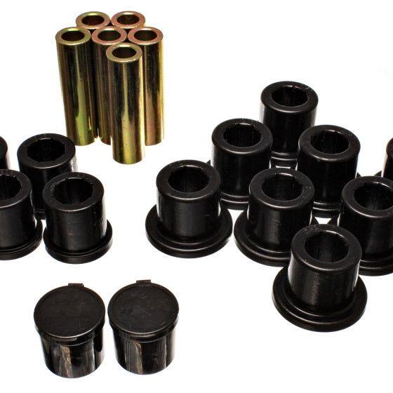 Energy Suspension Rear Spring Bushing Set - Black-Bushing Kits-Energy Suspension-ENG5.2119G-SMINKpower Performance Parts