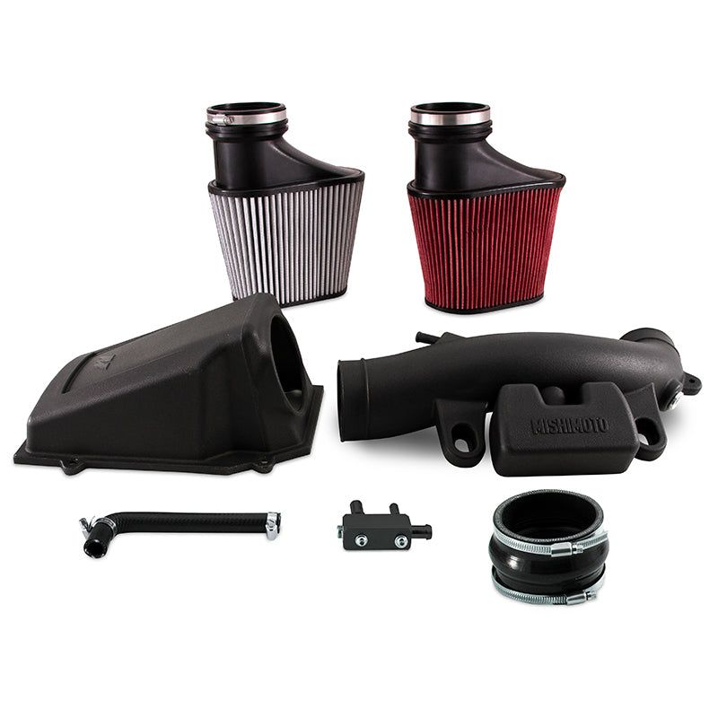 Mishimoto 2018+ Jeep Wrangler JL 2.0T Air Intake w/ Oiled Filter-Cold Air Intakes-Mishimoto-MISMMAI-JLH-18S-SMINKpower Performance Parts